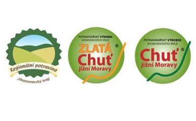 Ocenění ZLATÁ Chuť jižní Moravy 2020 má právo užívat dvanáct regionálních výrobků